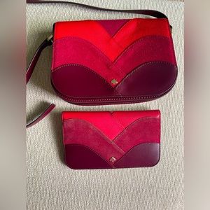 Retro Kate Spade Shoulder Bag & Matching Wallet❤️